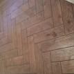 6 x 24 Plank Tile on Diagonal Versailles pattern